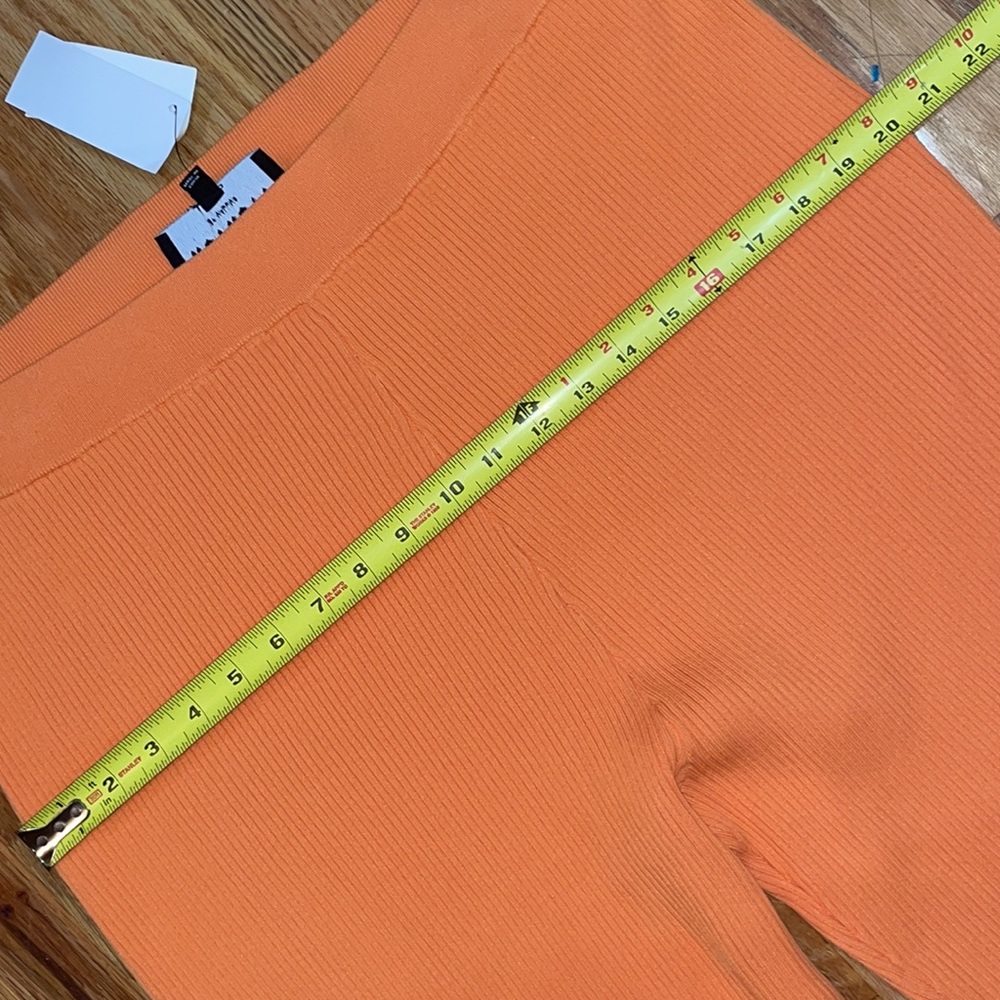 NEW Royalty Maluma Ribbed Orange Sweater Pants BIRD OF PARADISE, PLUS SIZE XXL - Picture 11 of 16
